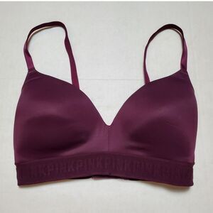 Pink Victoria's Secret Wear Everywhere Wireless Lightly Lined Bra 32D